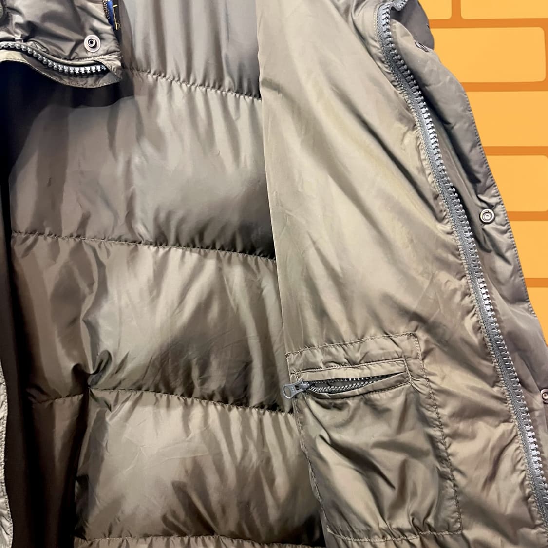 폴로 랄프로렌 럭비 올리브 다운 자켓 (L) 상품이미지6