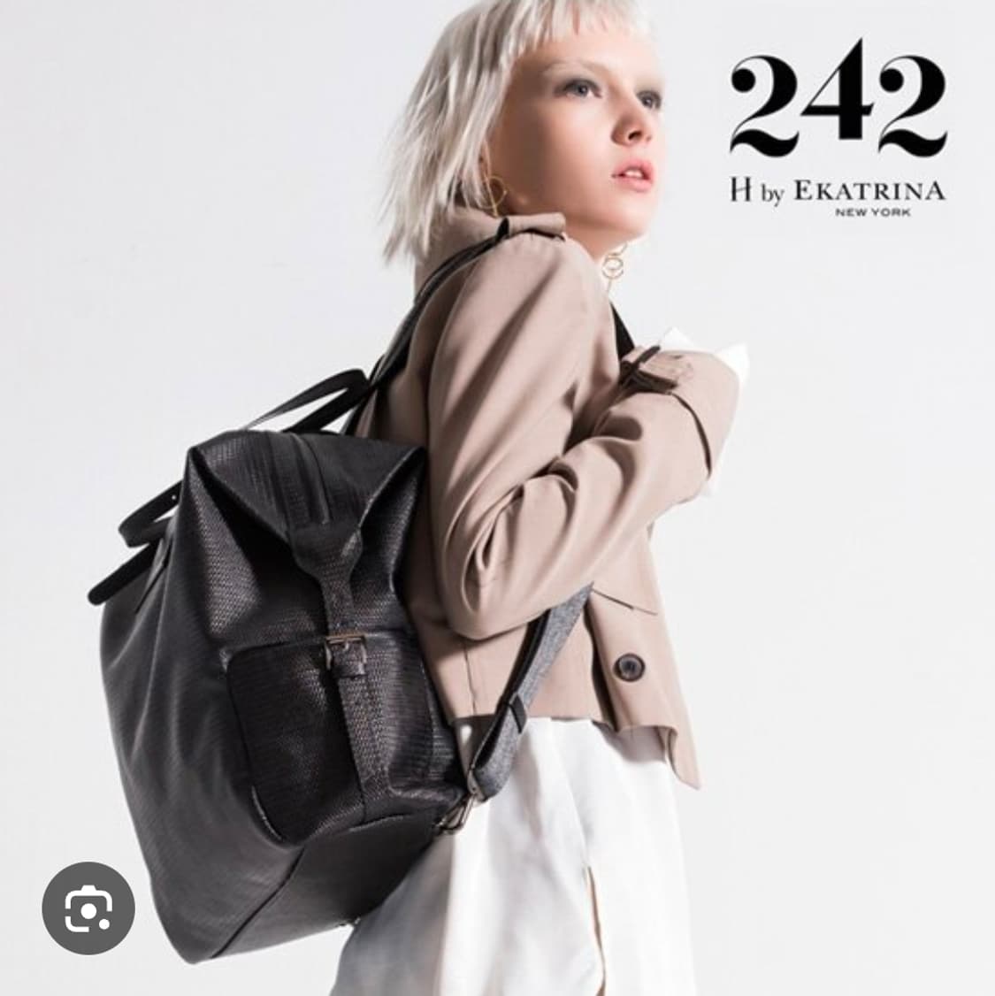 H by 여성백팩 이카트리나 뉴욕 판타스틱 블랙 GD93 상품이미지9