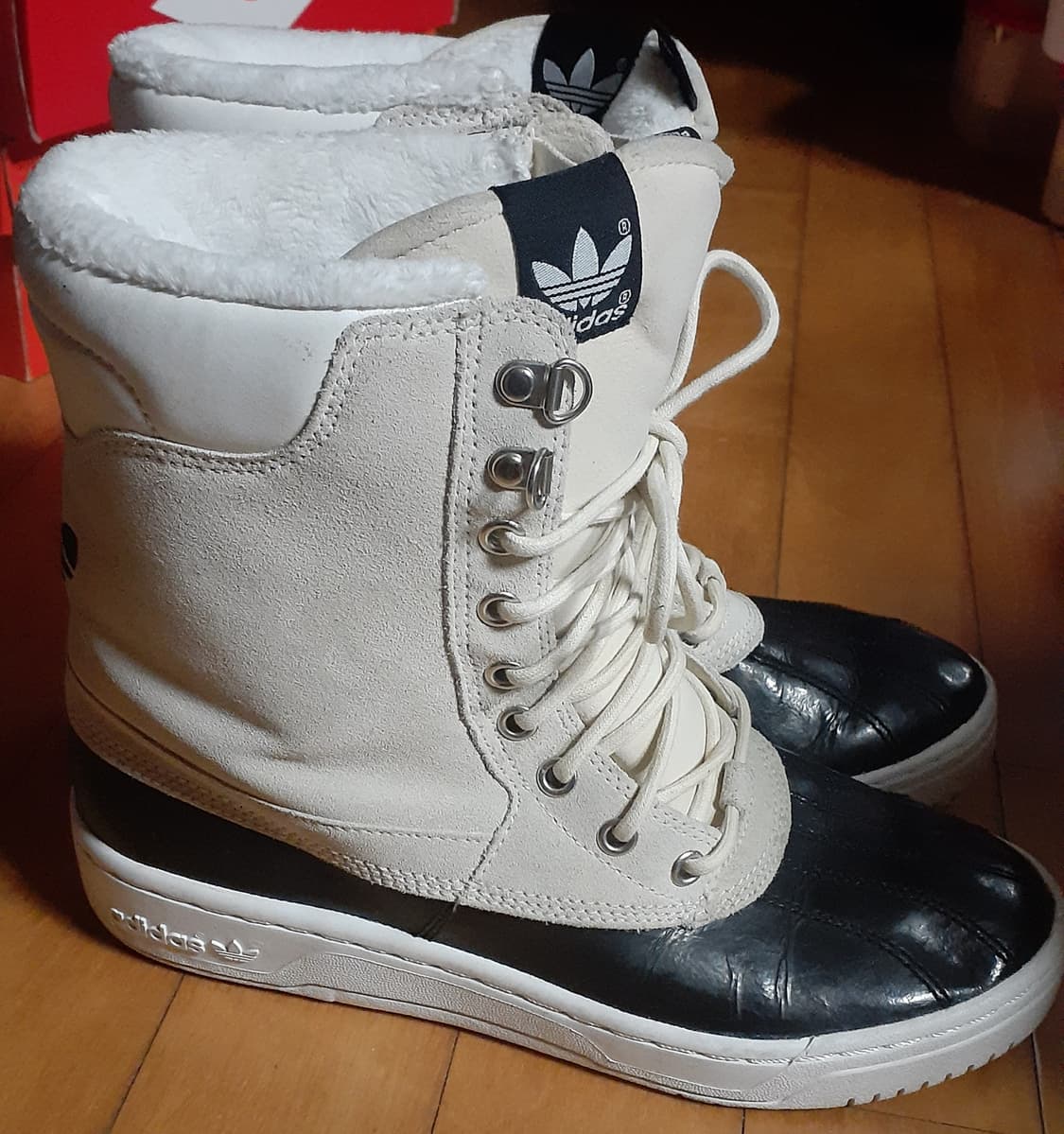 아디다스 오리지널 M 에티튜드 덕부츠 방한 털부츠 240 상품이미지3