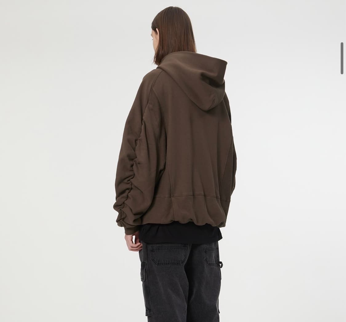 일꼬르소 셔링 후드티 상품이미지2