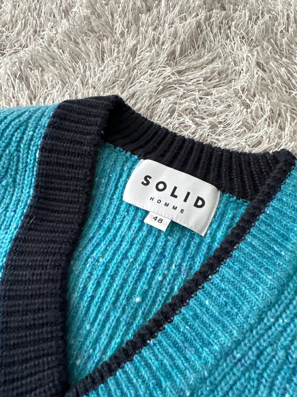 Solid Homme v넥 니트 상품이미지2