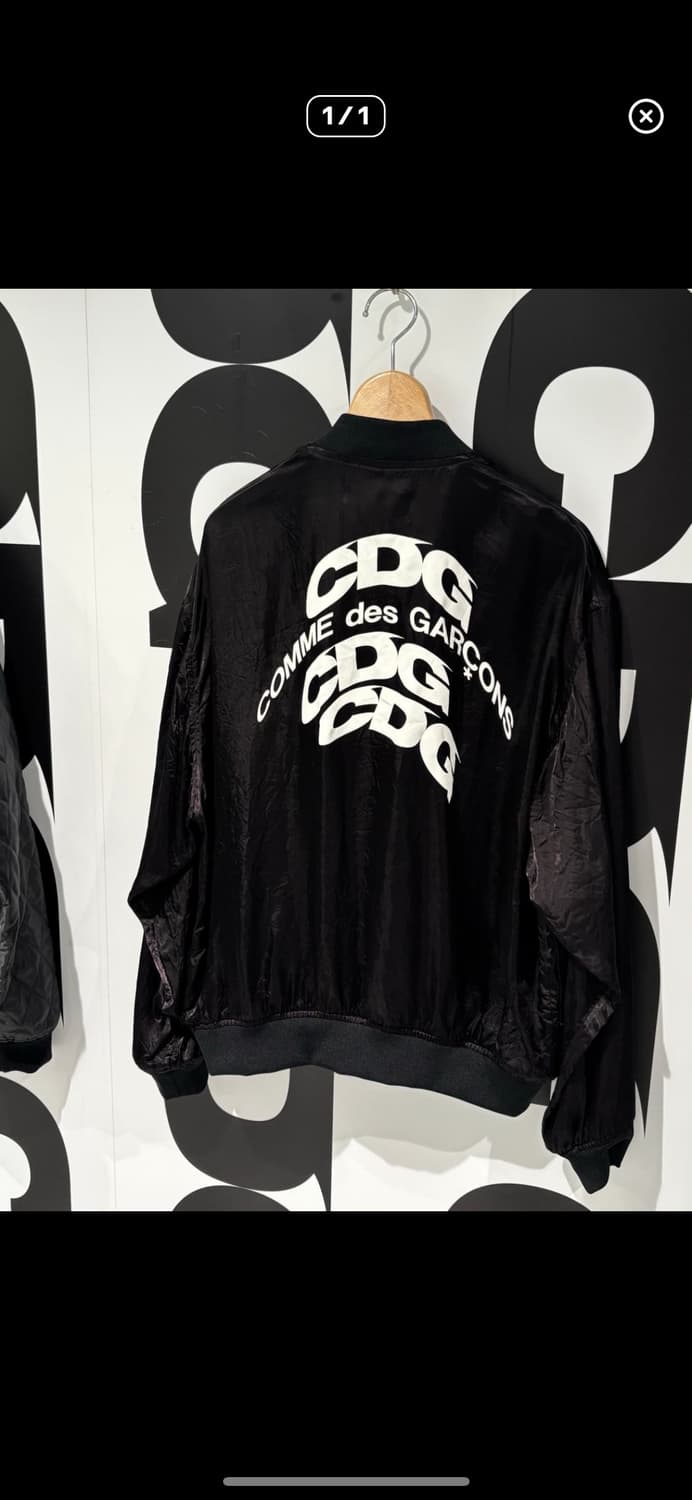 cdg 꼼데가르송 84-85 스태프 블루종 상품이미지2