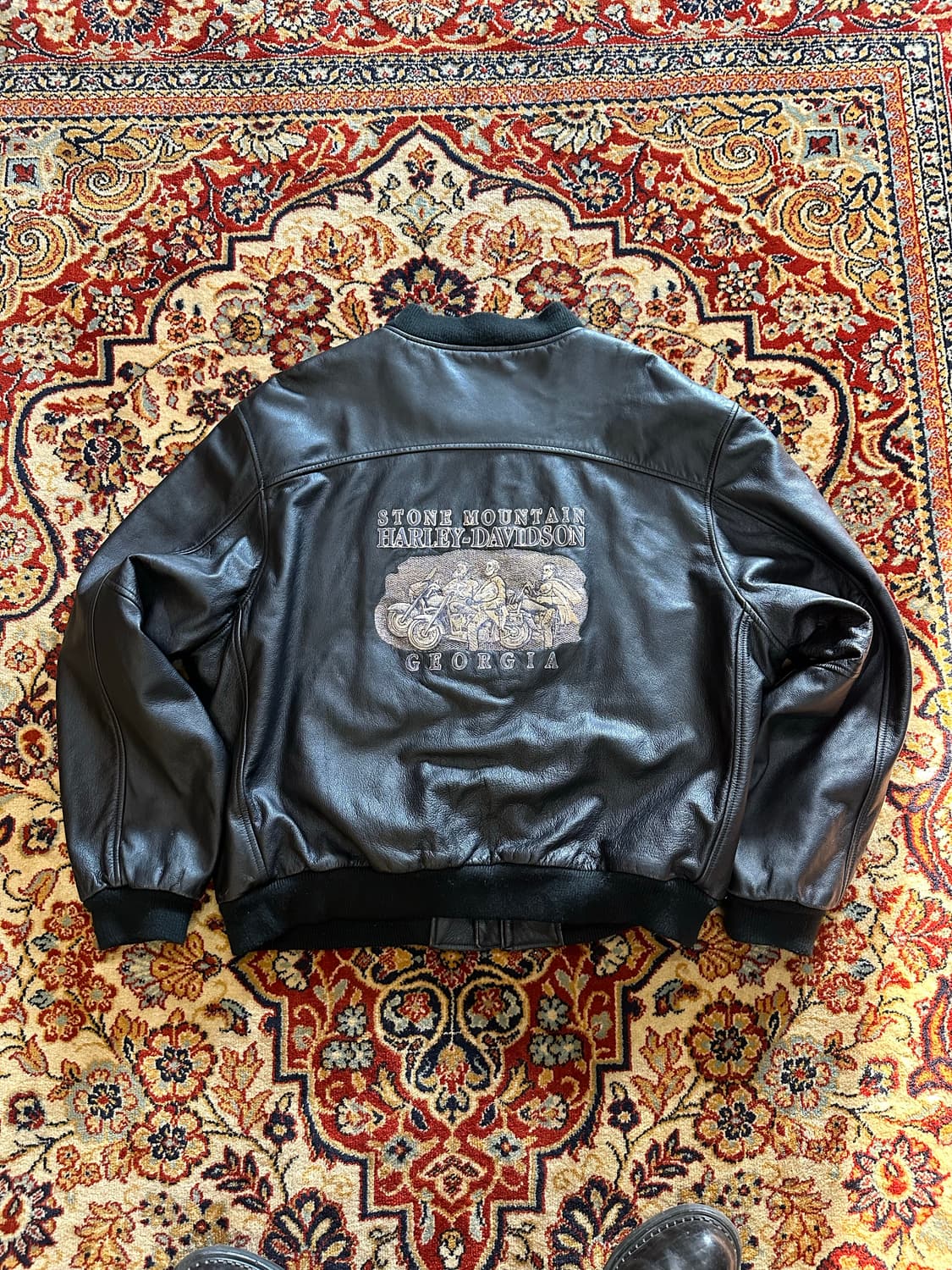 90s Harley-Davidson Leather jacket - XXL 상품이미지6