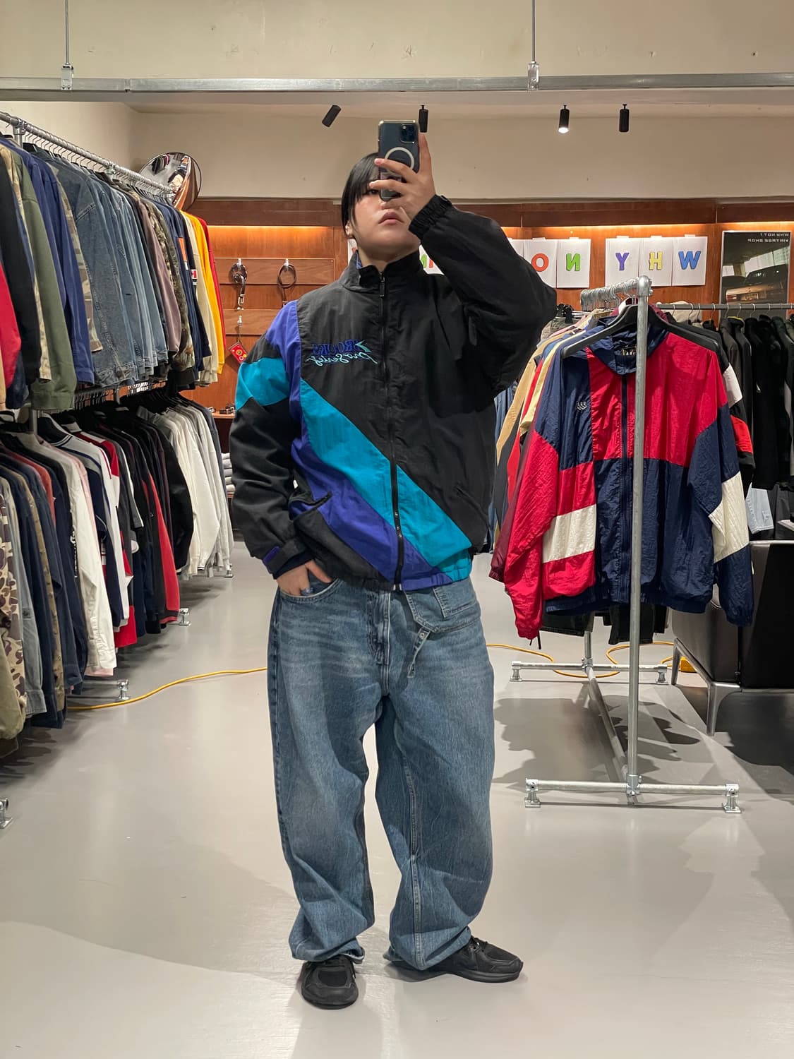 90s 브룩스 올드스쿨 바람막이 자켓 상품이미지1