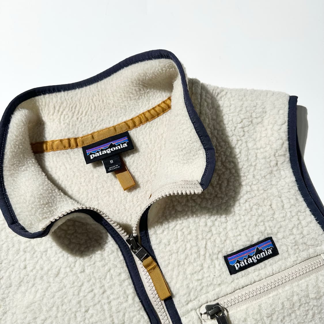 파타고니아 레트로 파일 플리스 후리스 베스트 펠리칸 상품이미지3