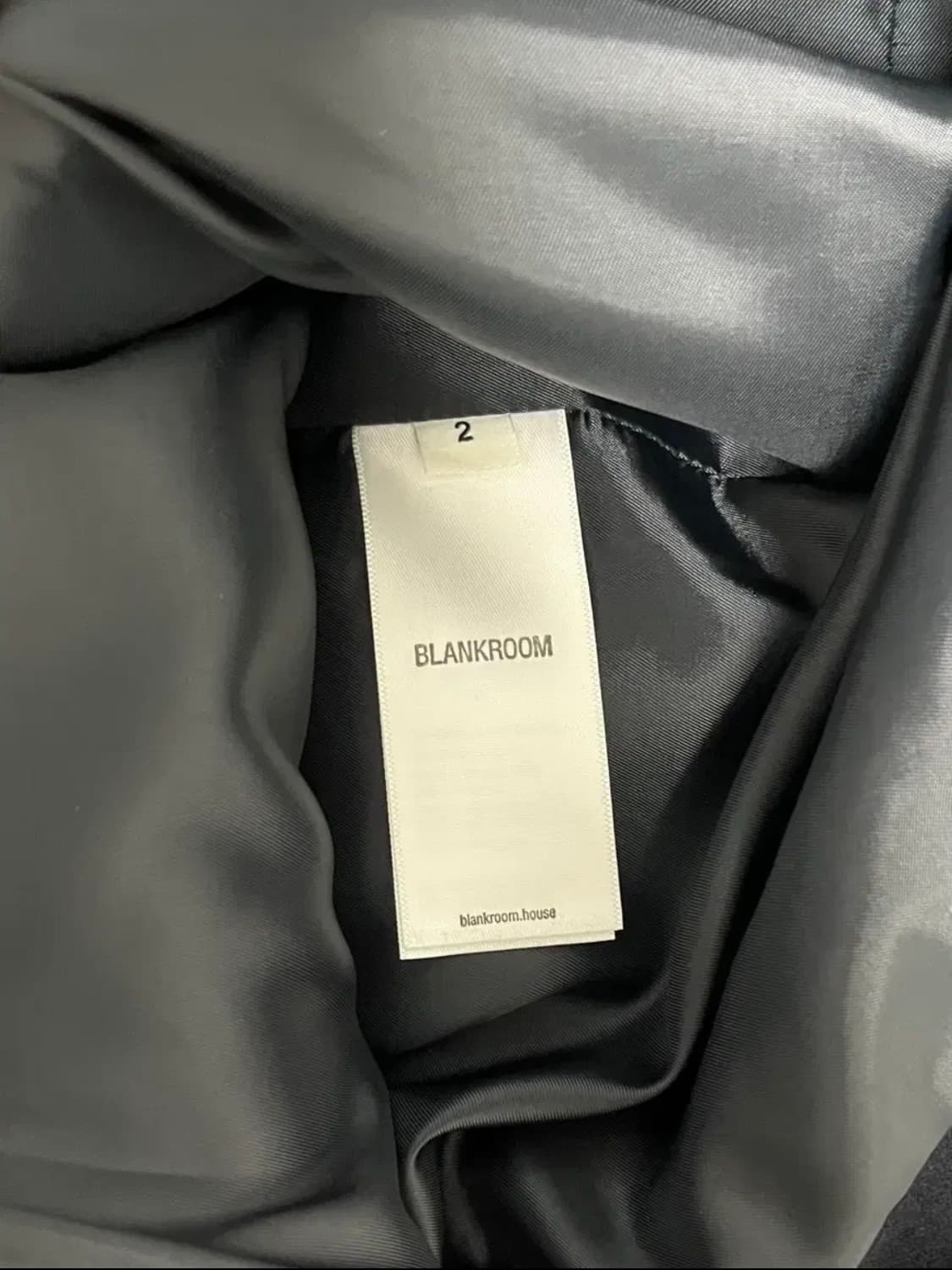 [2 (L~)]블랭크룸 피코트 네이비 상품이미지4