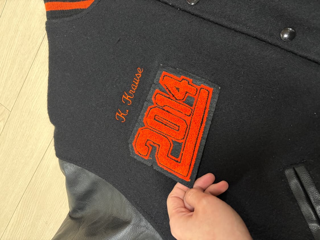 90’s 미제 빈티지 바시티 자켓 상품이미지6