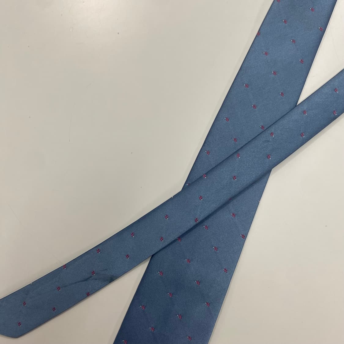 YSL 입생로랑 심플로고 명품 정품 넥타이 7.8cm 상품이미지4
