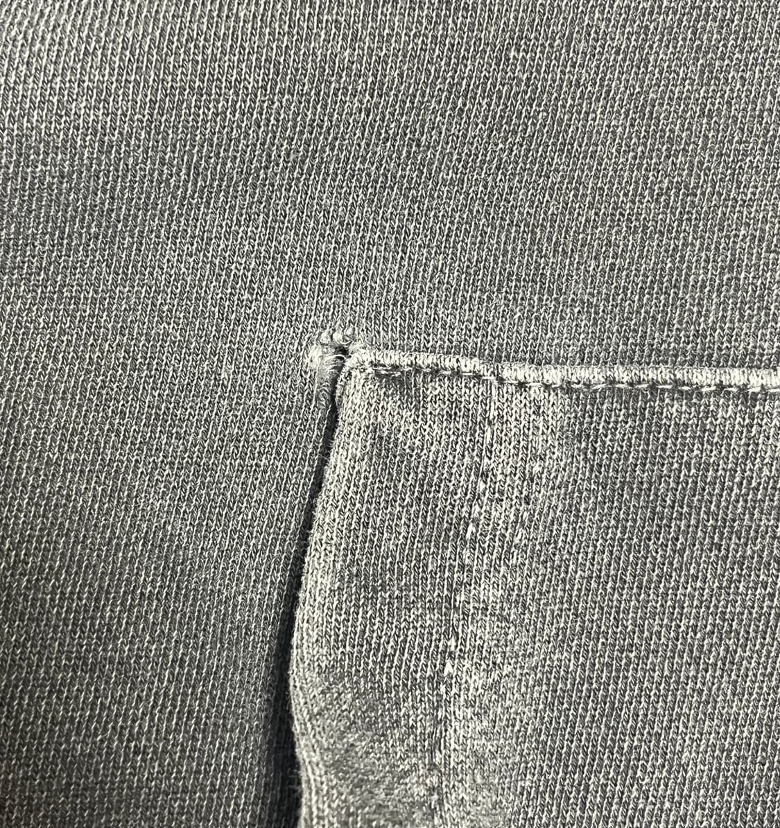 트래블 블랙차콜 워싱 후드티 상품이미지5