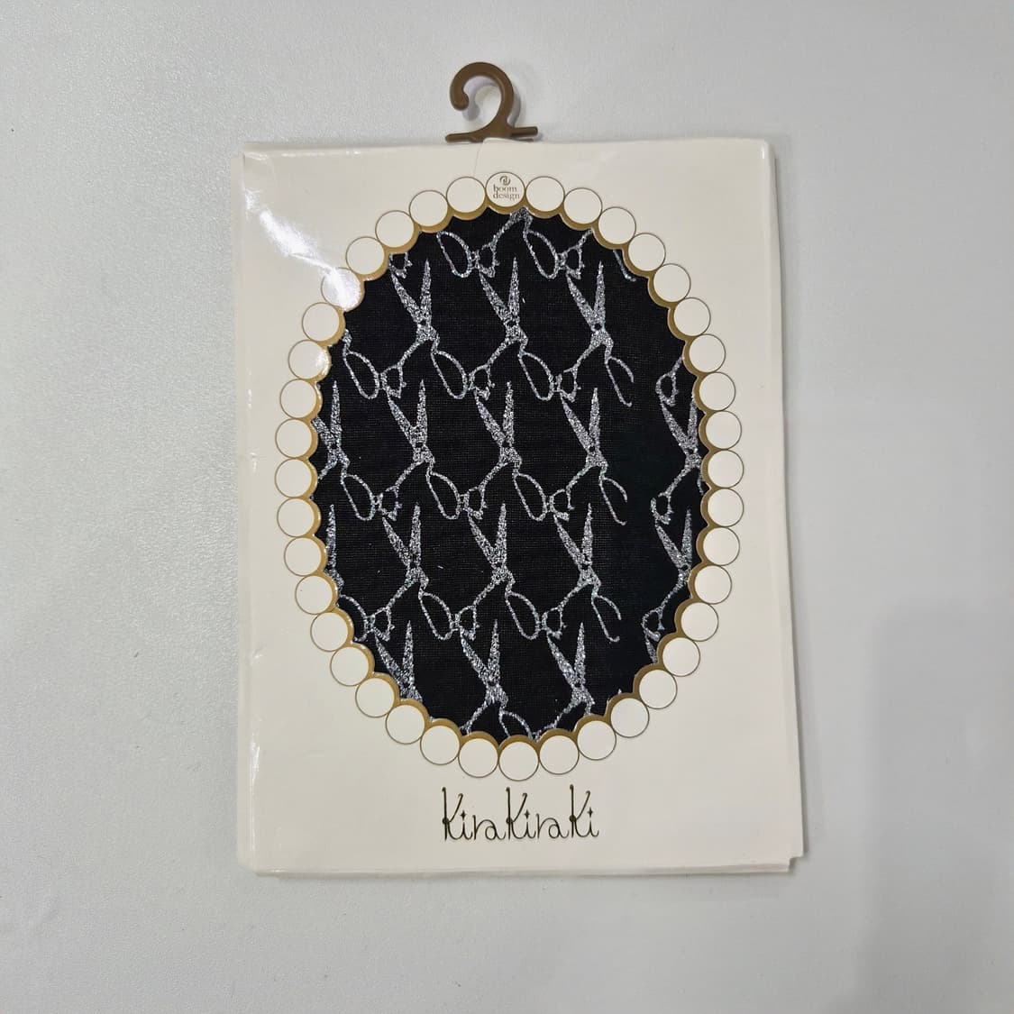 Boom Design 글리터 시저 패턴 블랙 팬티  스타킹 상품이미지1