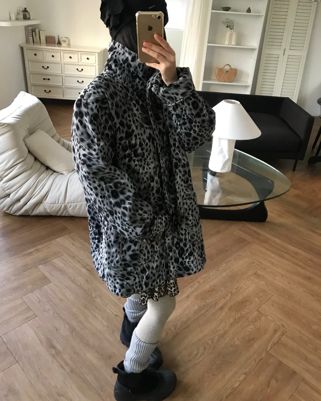 vintage leopard pattern jumper 상품이미지4