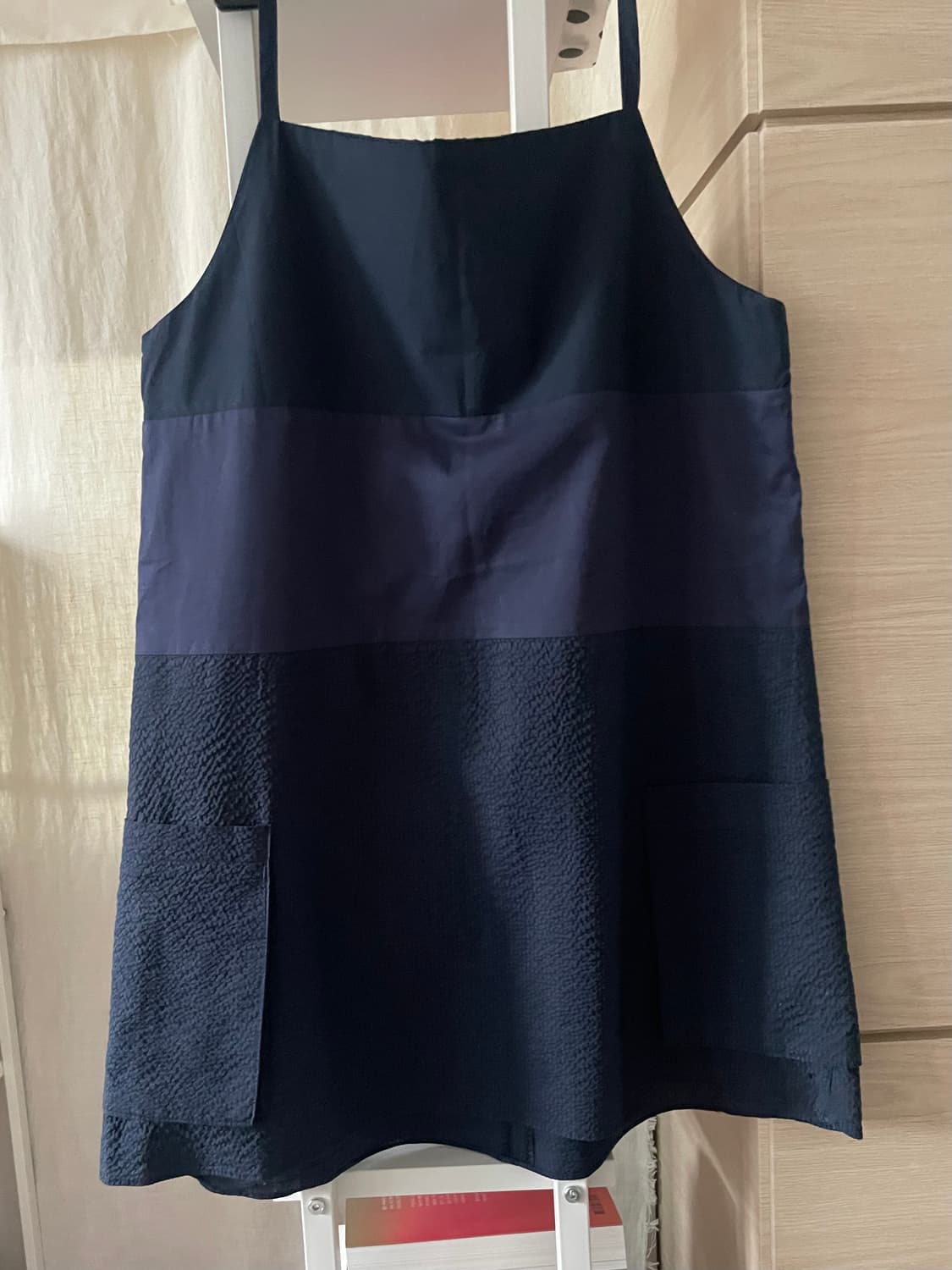 페스토 [PESTO] BLOCK MIDI TOP NAVY 상품이미지5