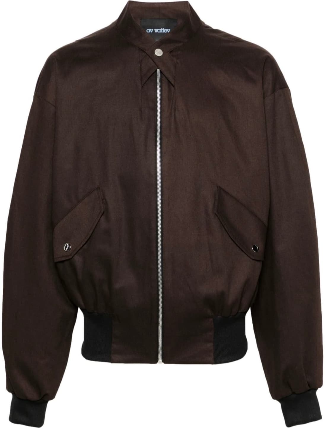 Av Vattev 봄버 자켓 브라운 상품이미지4