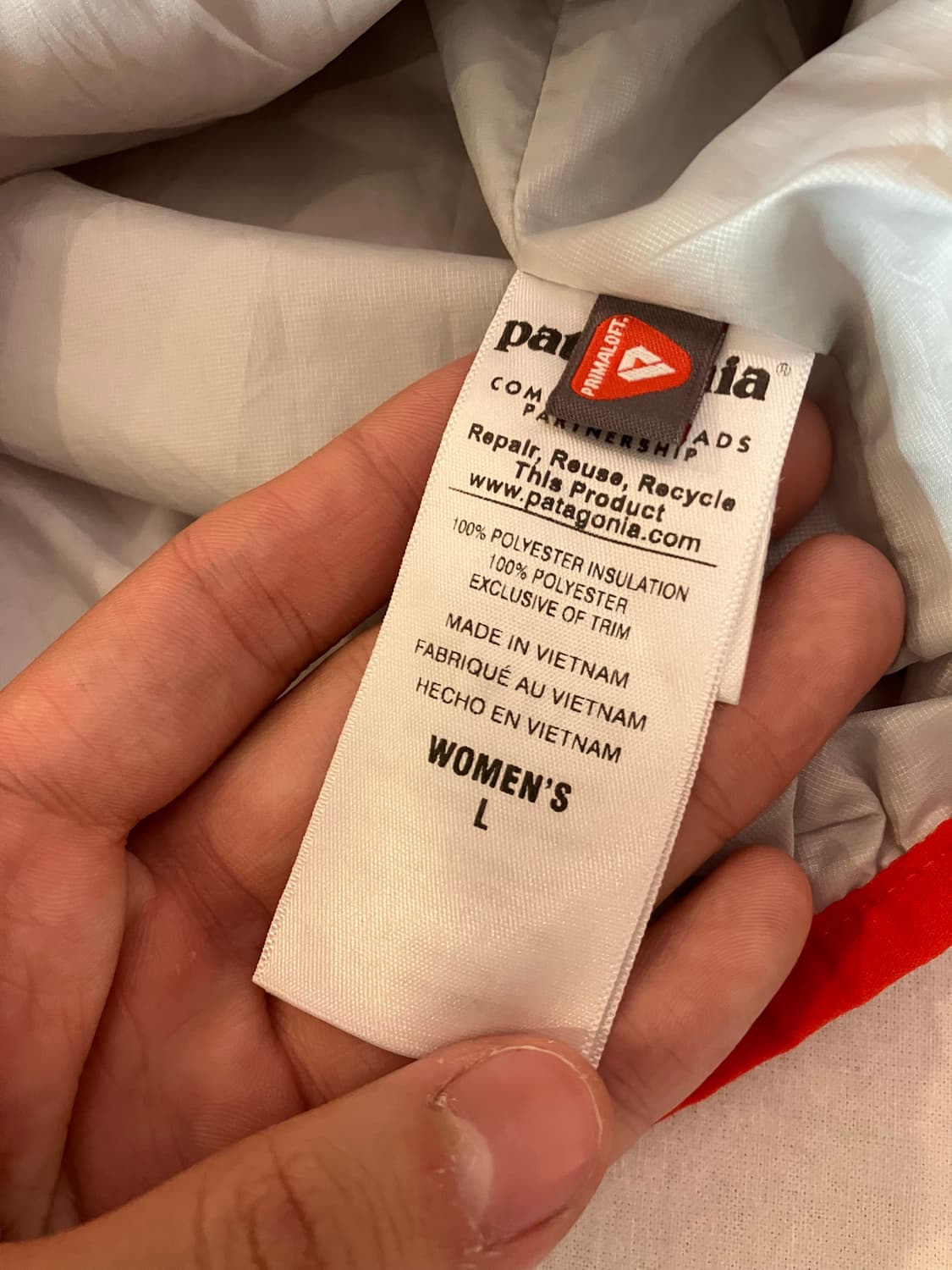 파타고니아 나노 퍼프 풀오버 경량패딩 코랄 상품이미지6