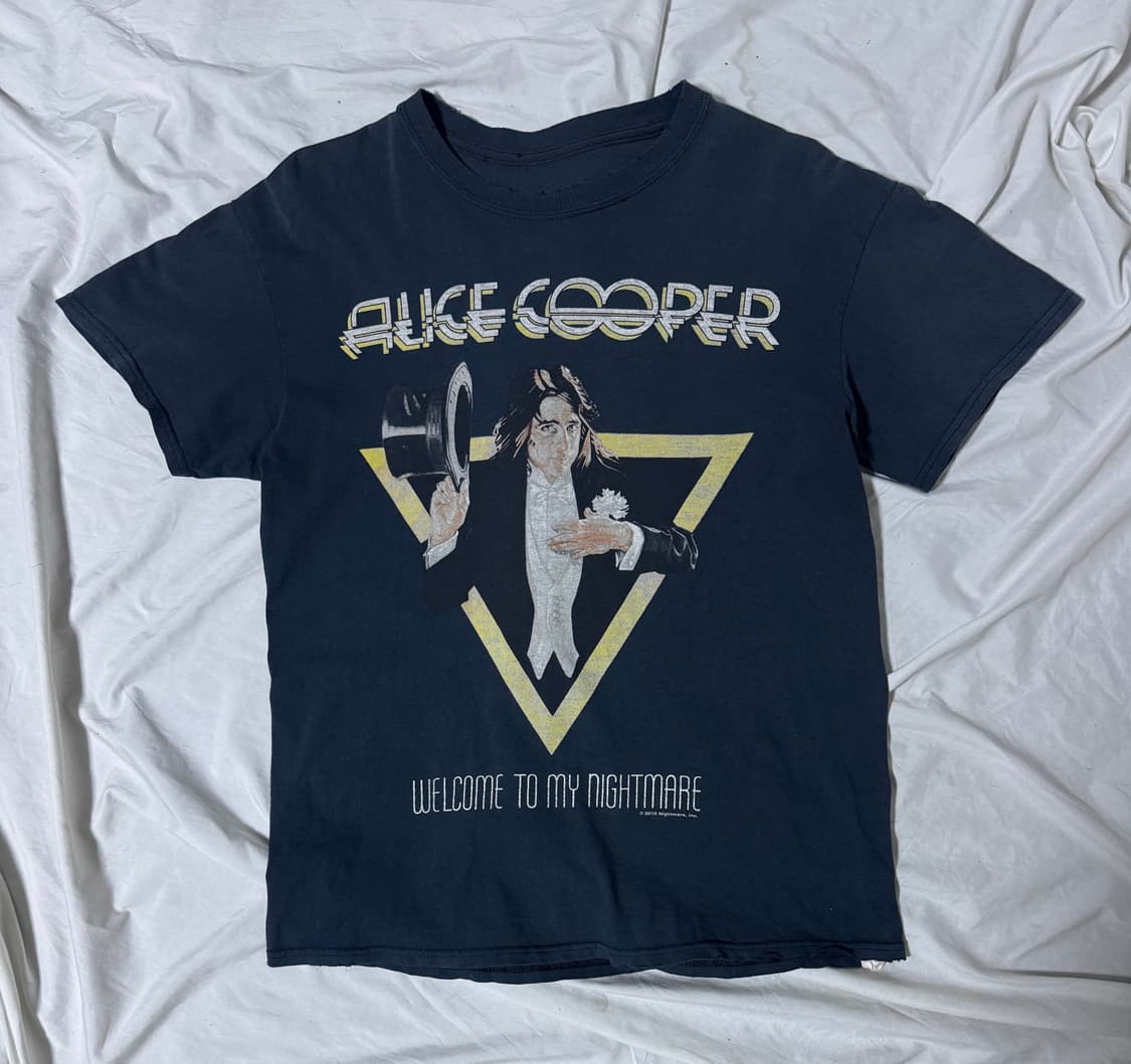 앨리스 쿠퍼 welcome to my nightmare 앨범 티셔츠 록 상품이미지2