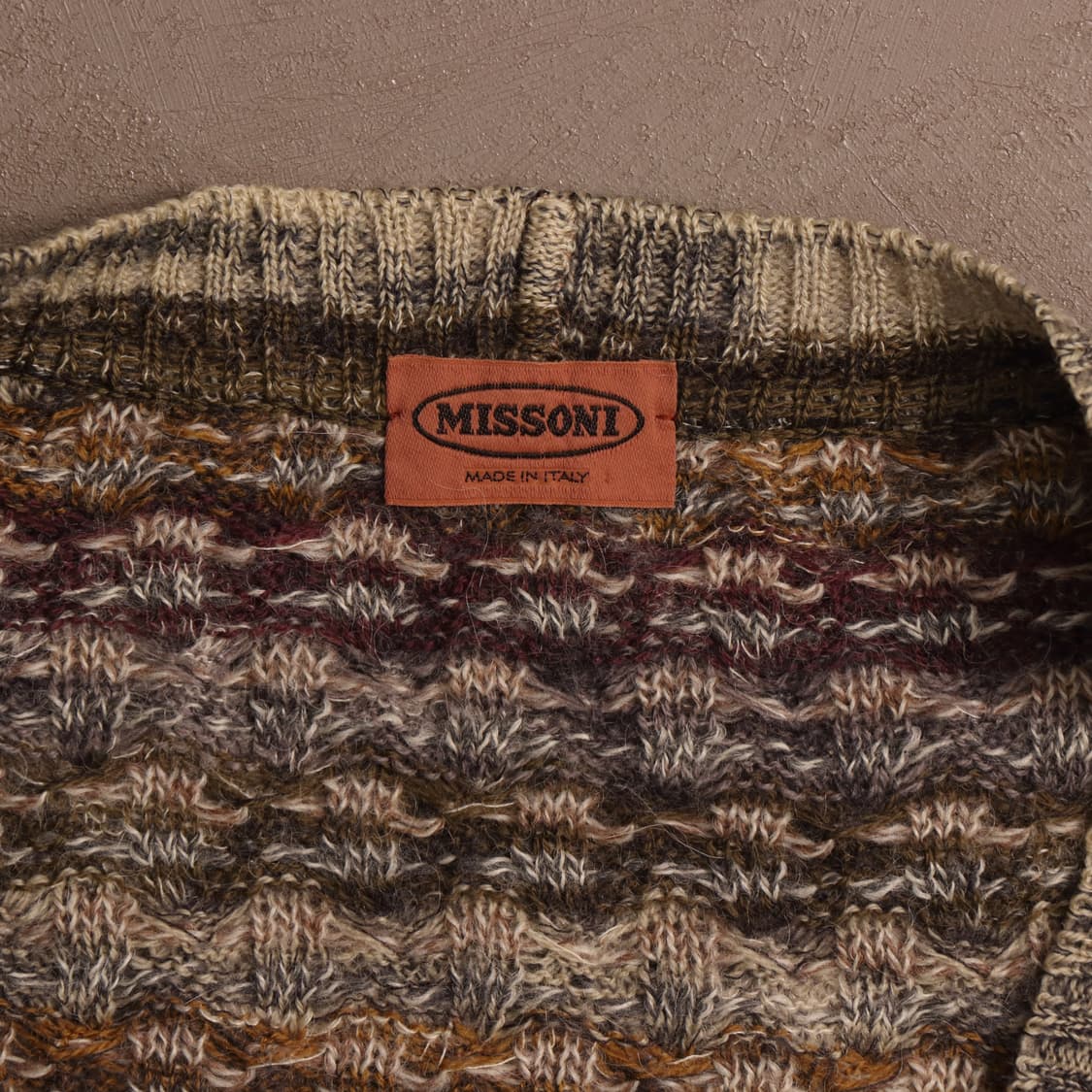 미쏘니 케이블패턴 울 니트 가디건 A1479 상품이미지3