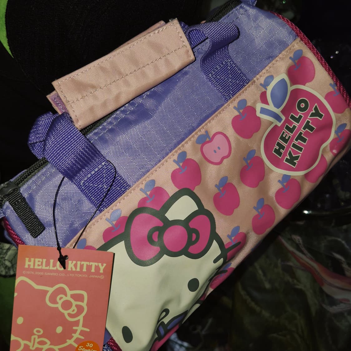 05s 헬로키티 사과 나일론 미니 보스턴백 상품이미지7