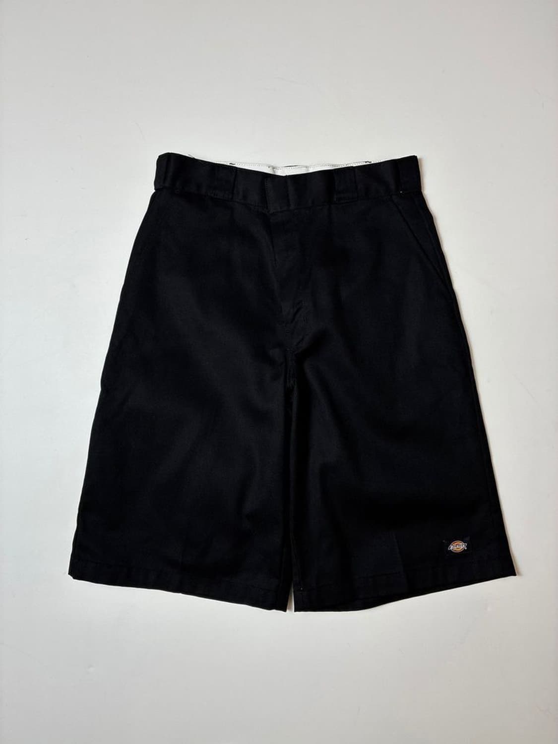 디키즈 루즈핏 13인치 플랫 프런트 워크 블랙 반바지 PN9110 상품이미지1