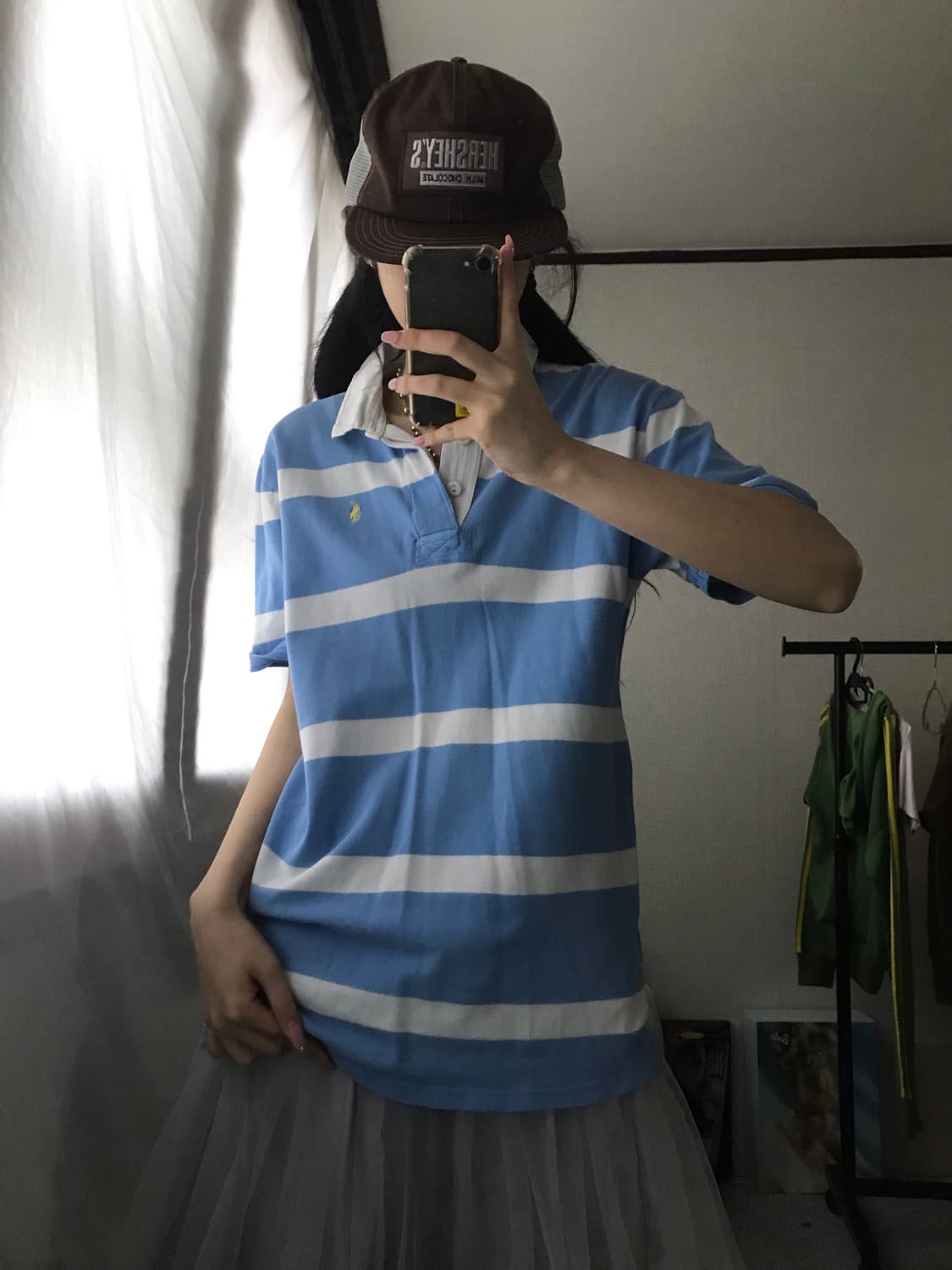 폴로 스트라이프 반팔티셔츠 상품이미지3