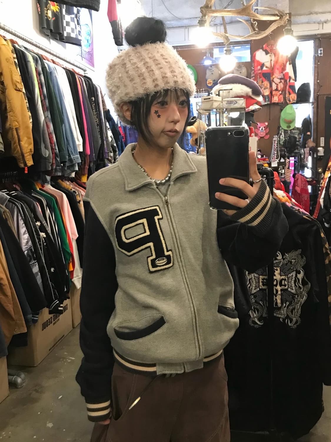 Polo Big Logo Knit Varsity Jacket 상품이미지7