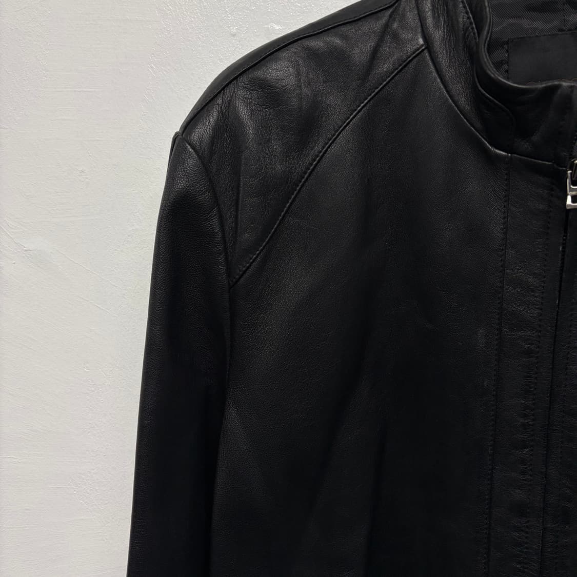 [양가죽] 빈티지 레더 자켓 34 상품이미지4