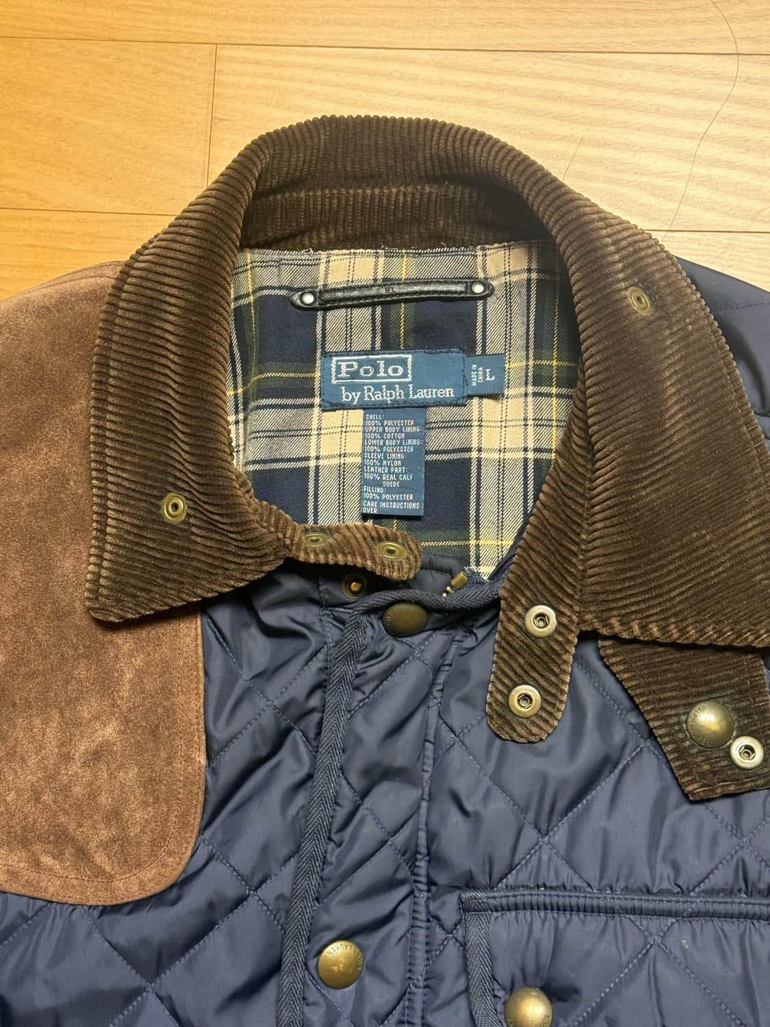 폴로 헌팅 퀼팅 자켓 상품이미지4