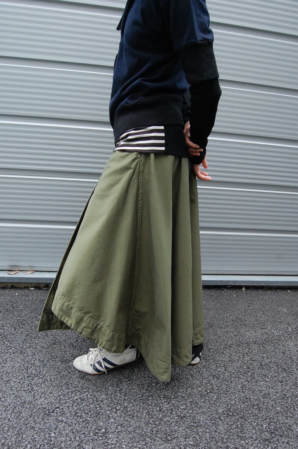 RNA unbalnace cotton skirt 상품이미지1