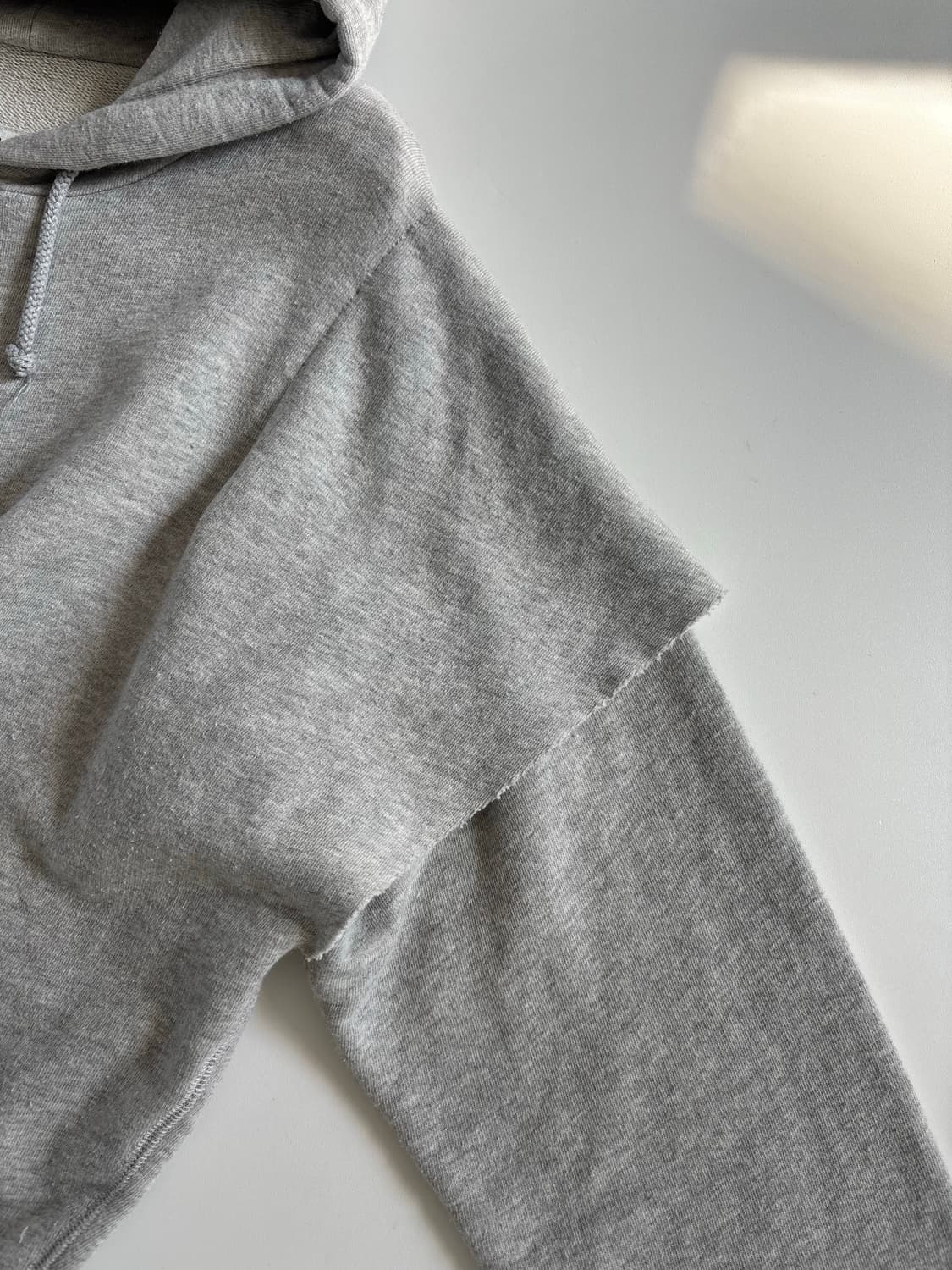 MM6 그레이 레이어드 후드티 상품이미지9