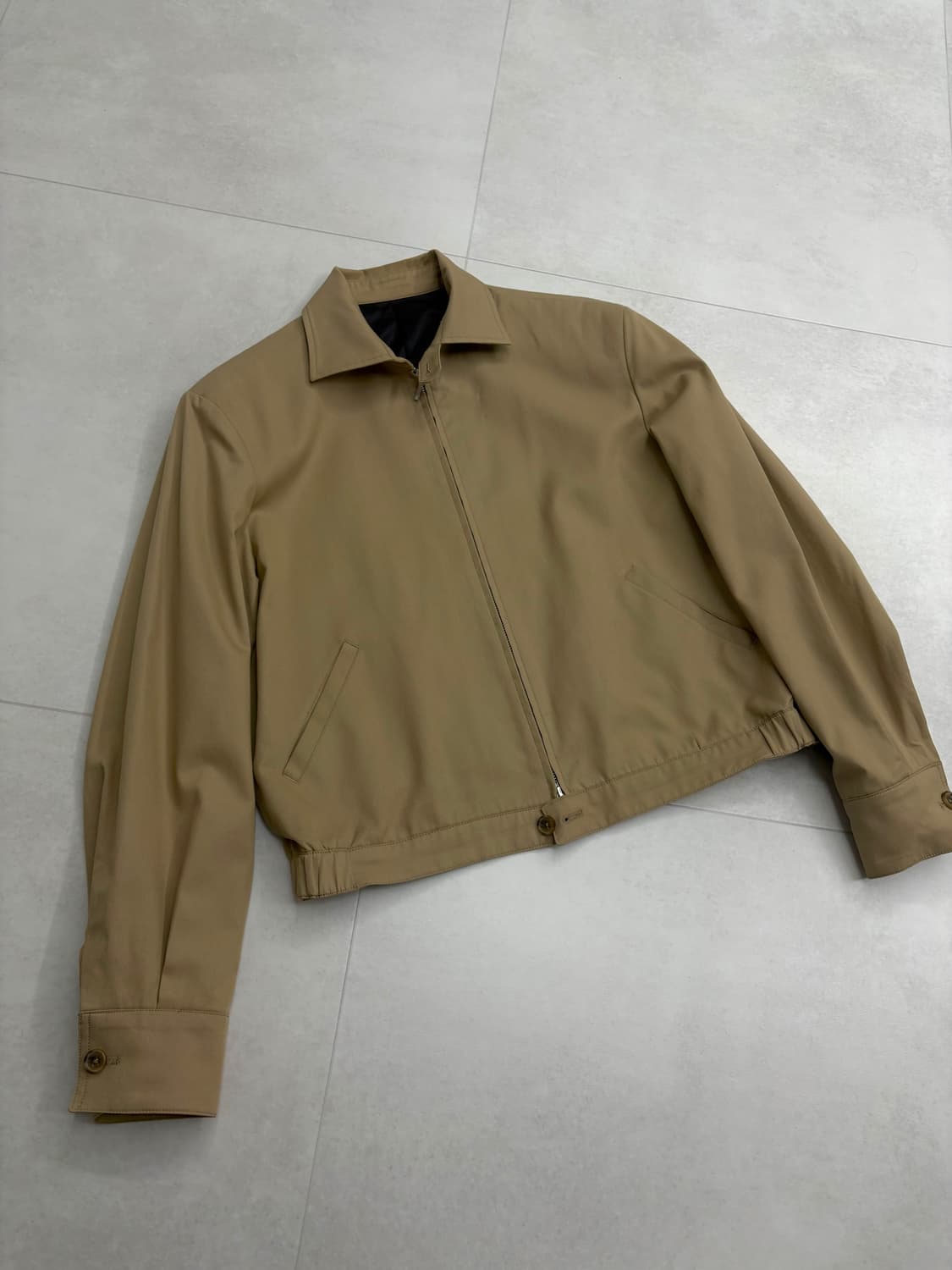 XL) 토니웩 코튼 개버딘 프렌치 블루종 상품이미지1