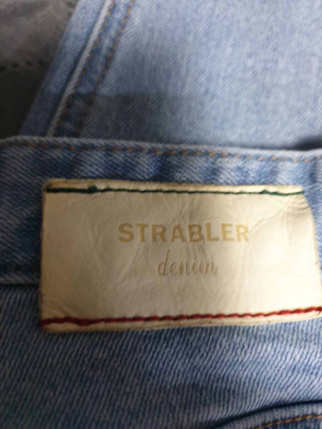 앤드지 ATRABLER 스판 슬림핏 데님팬츠 연청 (32) 상품이미지4