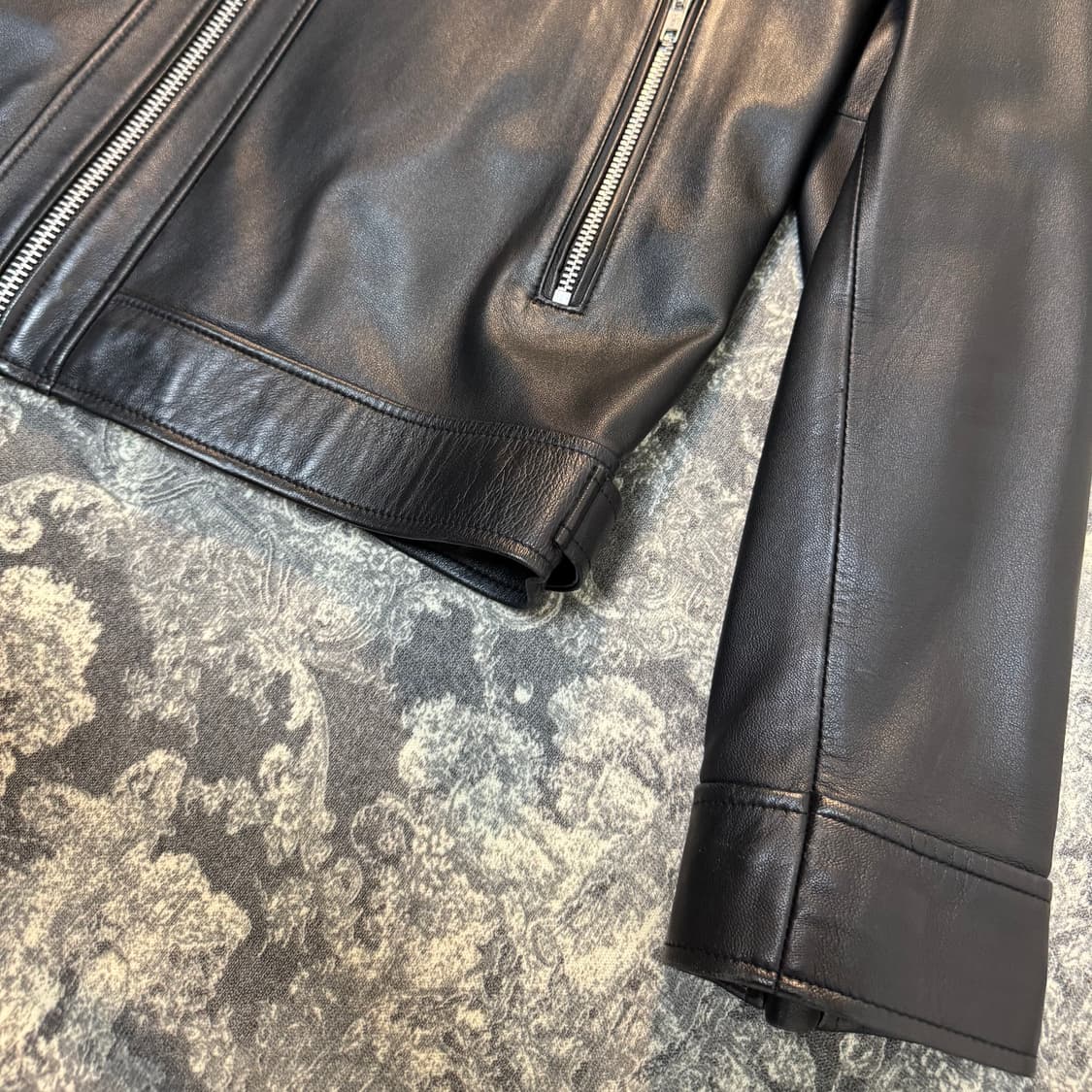 램스킨 차이나카라 레더 자켓 상품이미지6