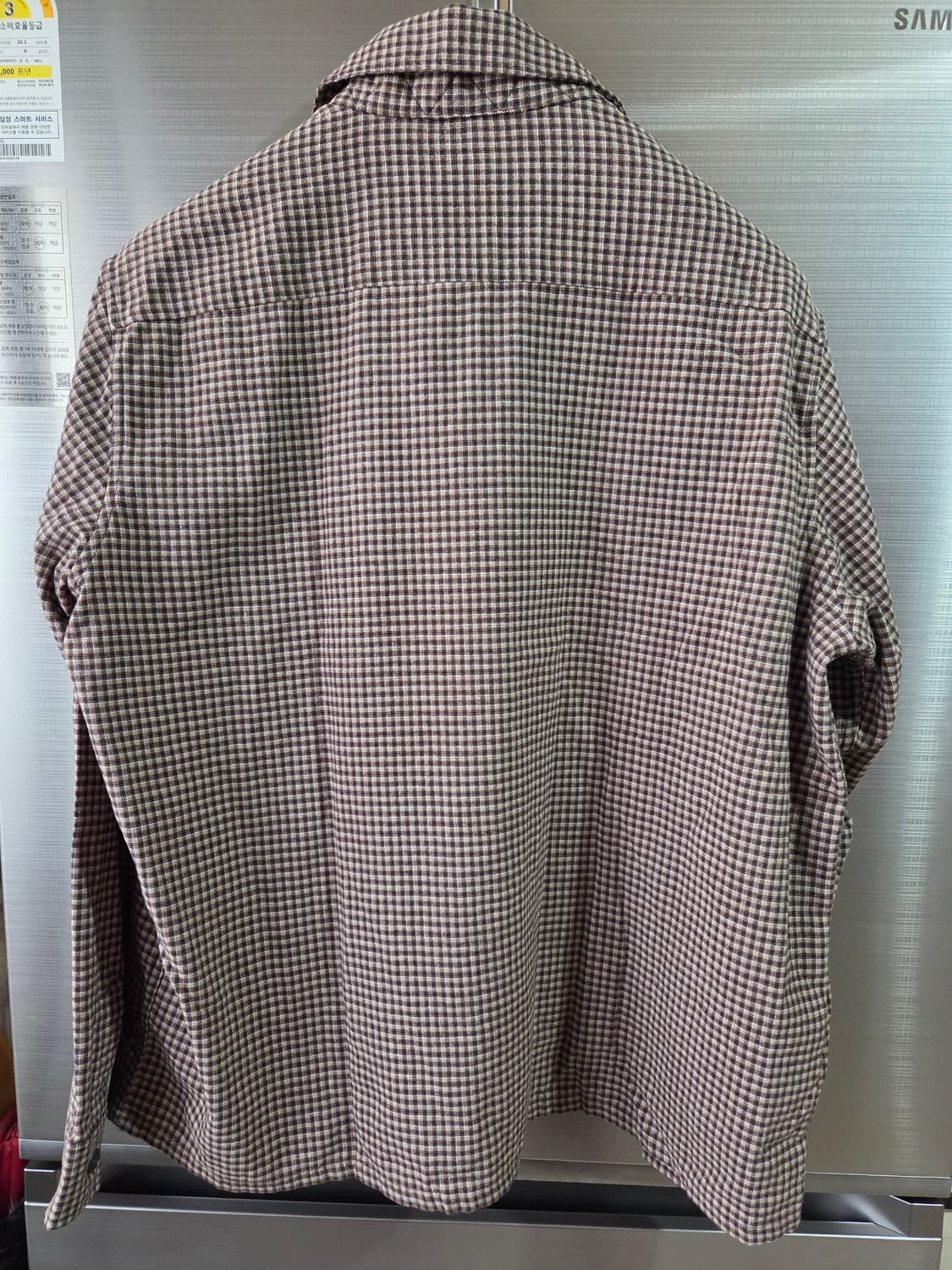 아워레가시 휴젠 셔츠 엔디노 플란넬 체크 사이즈50 상품이미지3