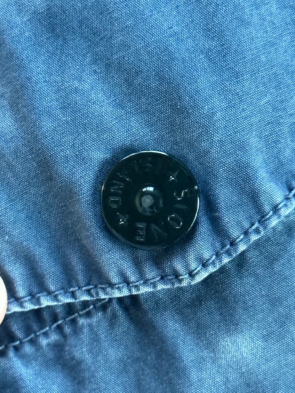 스톤 아일랜드 올드 이펙트 오버셔츠 네이비 상품이미지7