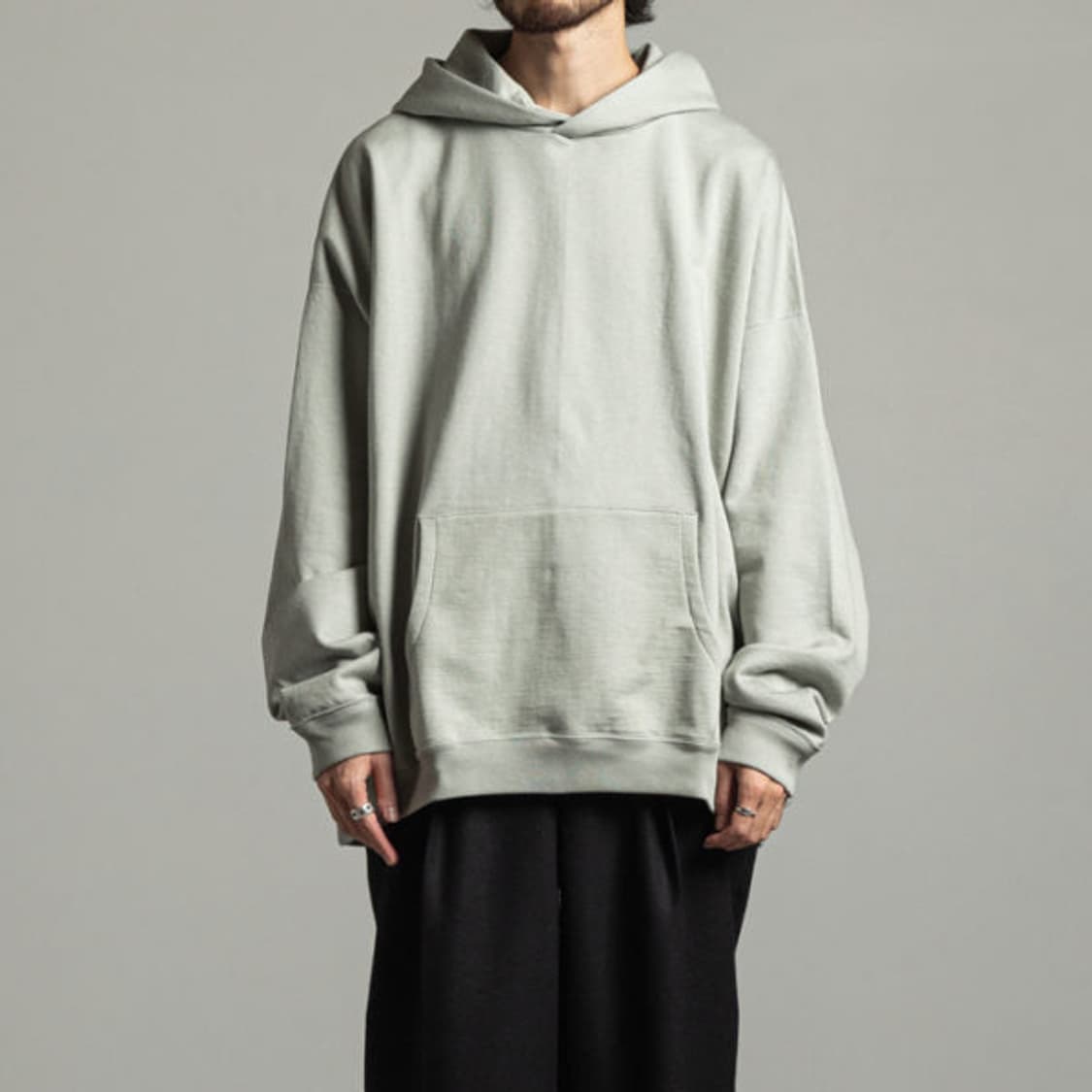 [2] 마카웨어 휴지 파카 후드티 후디 그레이 markaware 상품이미지2