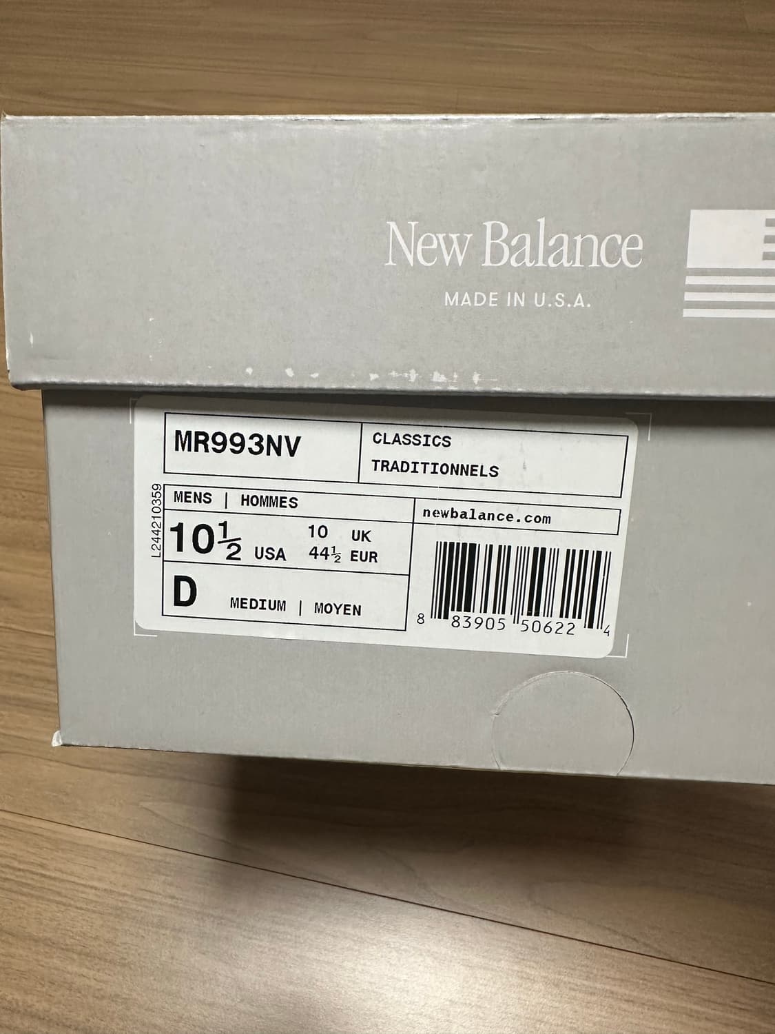 285 뉴발란스 993 네이비 mr993nv 상품이미지10