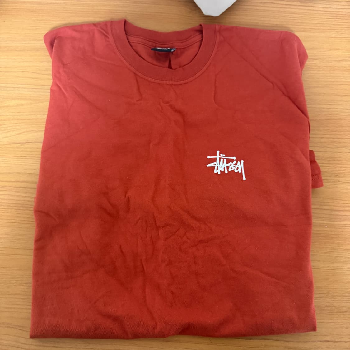 베이직 스투시 반팔 오렌지 XL 상품이미지2