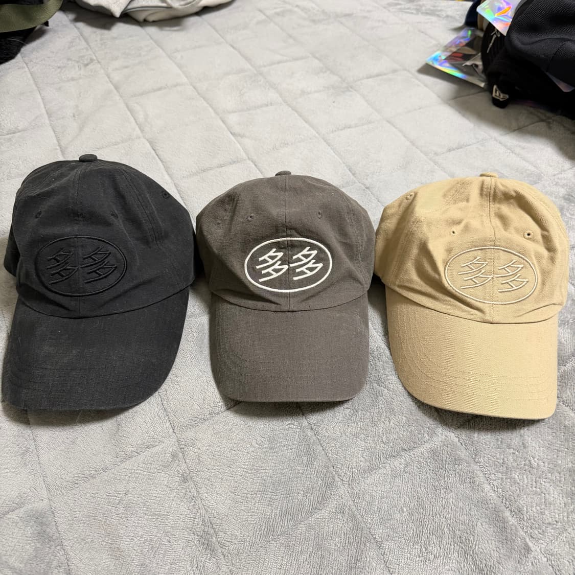 다다이즘 볼캡 모자 3종 일괄 상품이미지1