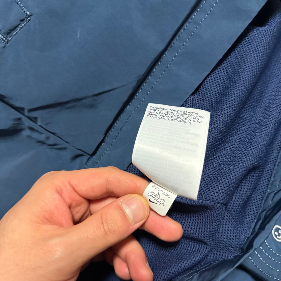 나이키 빅로고 나일론 봄버 자켓 상품이미지6