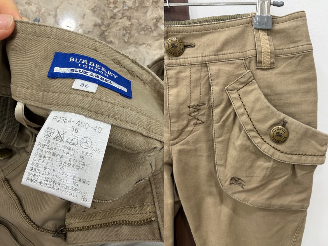 Burberry blue label camel capri 상품이미지7