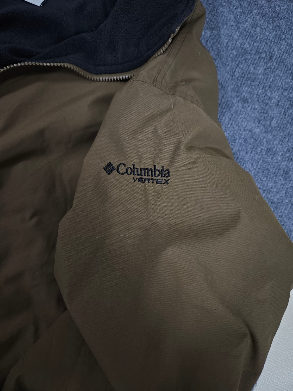 콜롬비아 양털 나일론 재킷XL(급처) 상품이미지4