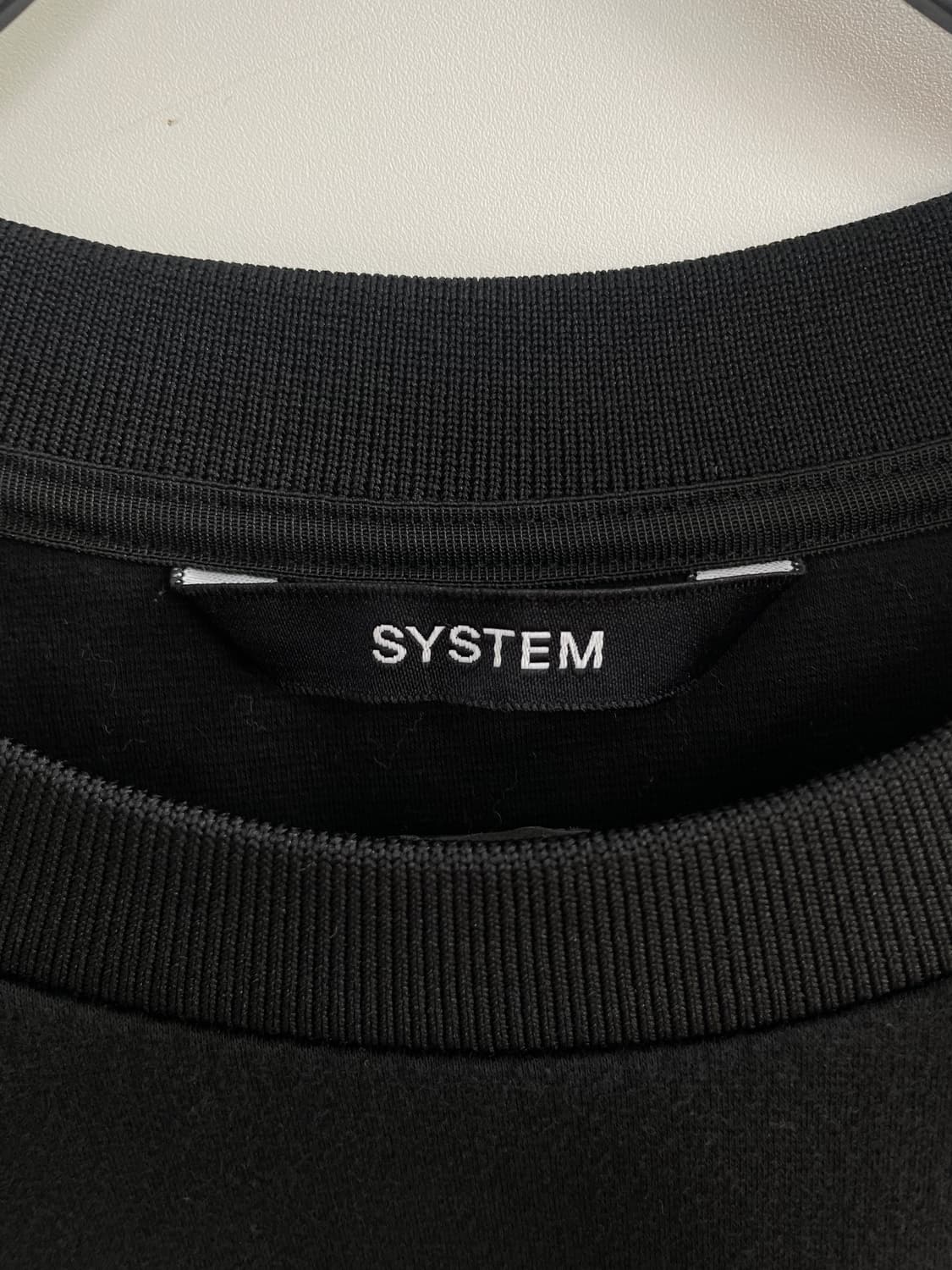 시스템 반팔(블랙) 상품이미지9