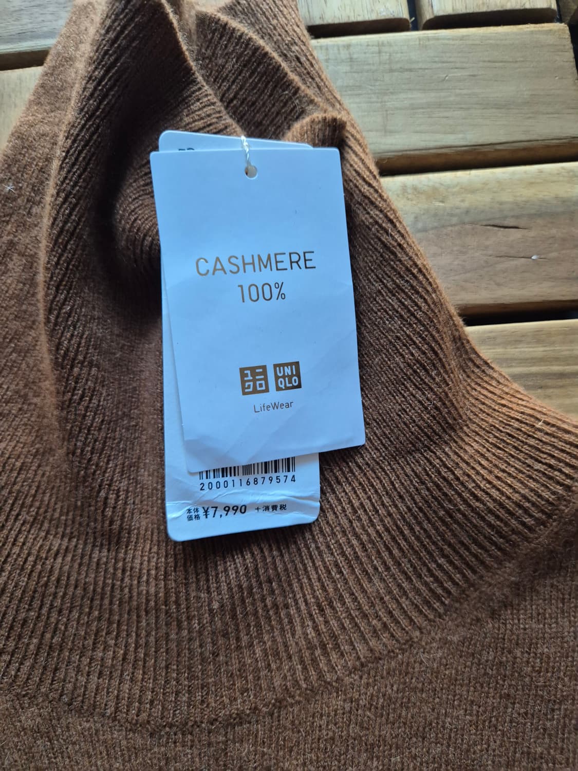 Uniqlo 유니클로 캐시미어100 여성 터틀넥 니트 스웨터 상품이미지2