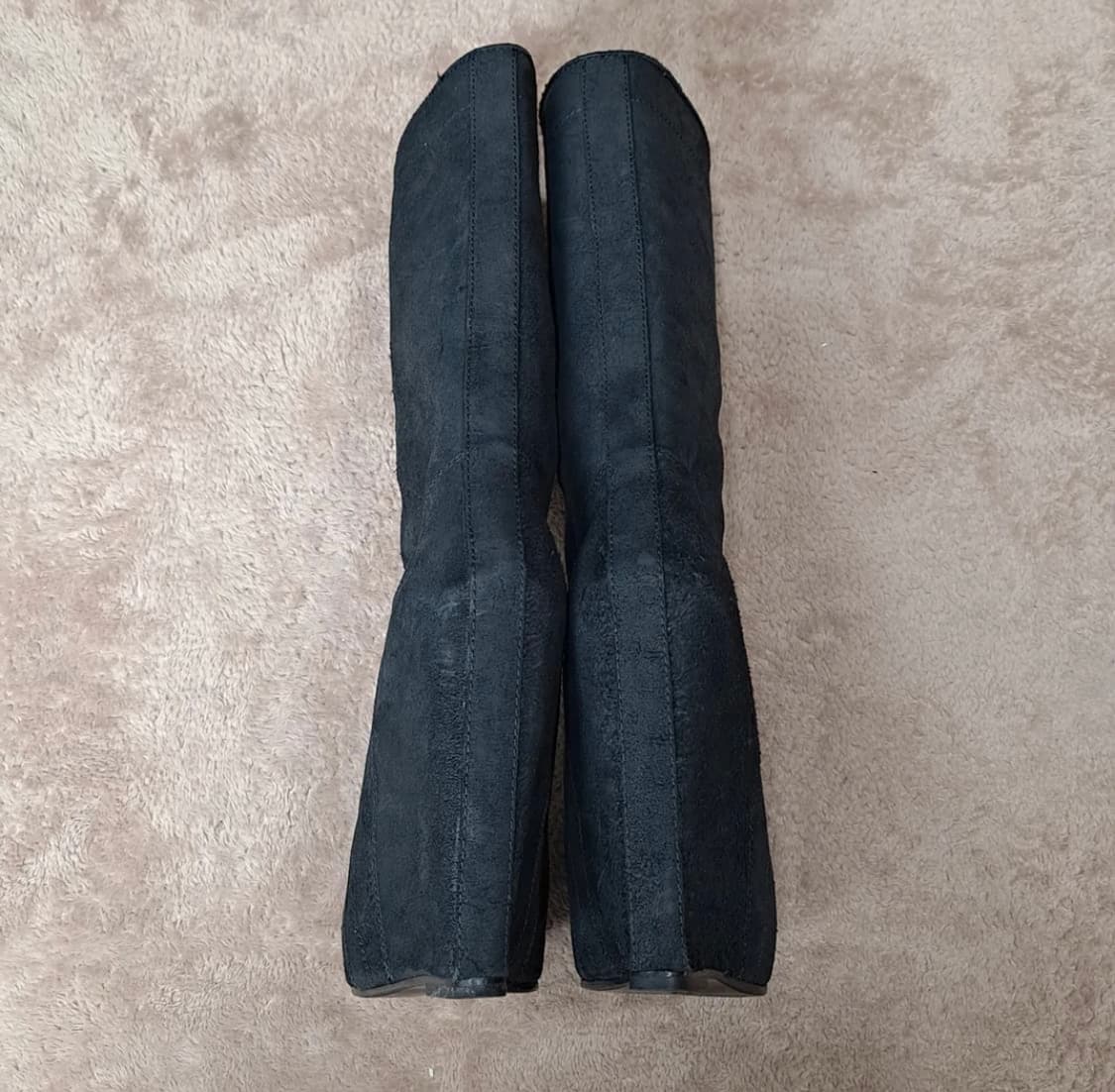 릭오웬스 스웨이드 웨지 부츠 상품이미지4