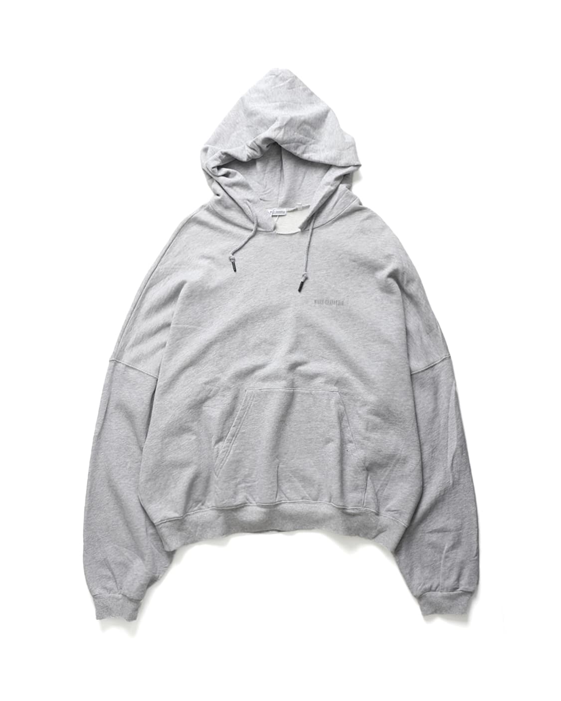 WILLY CHAVARRIA Ripped Neck Hoodie 상품이미지1