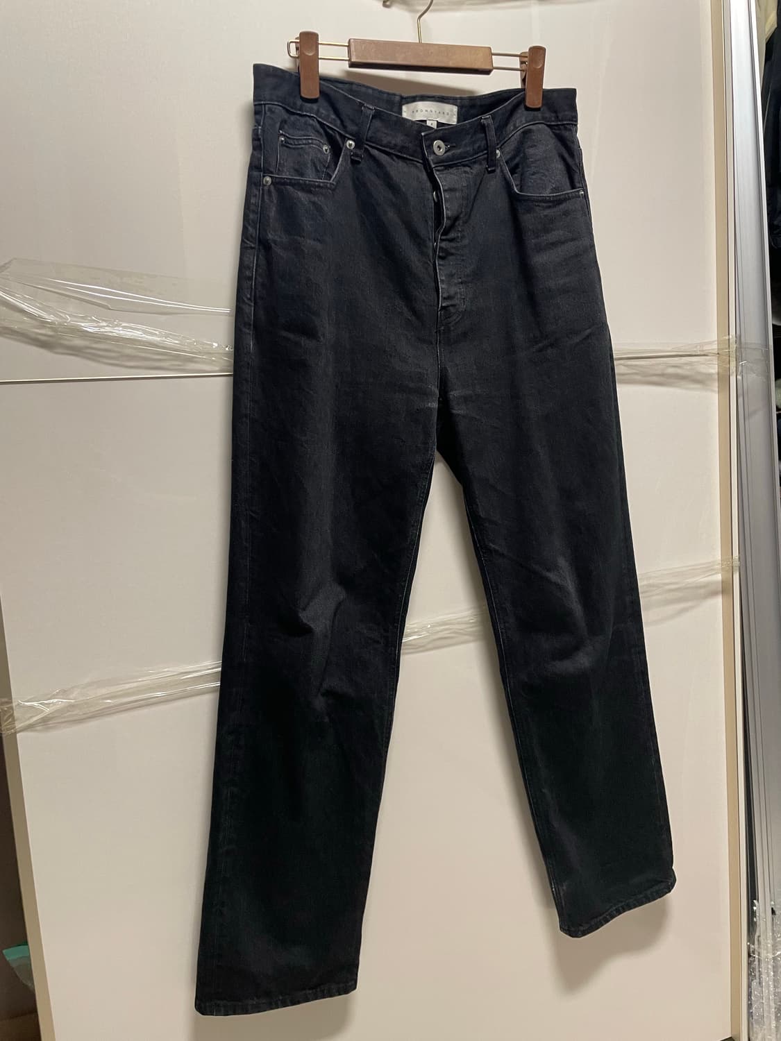 브라운야드 22SS REGULAR DENIM(BLACK) 상품이미지3