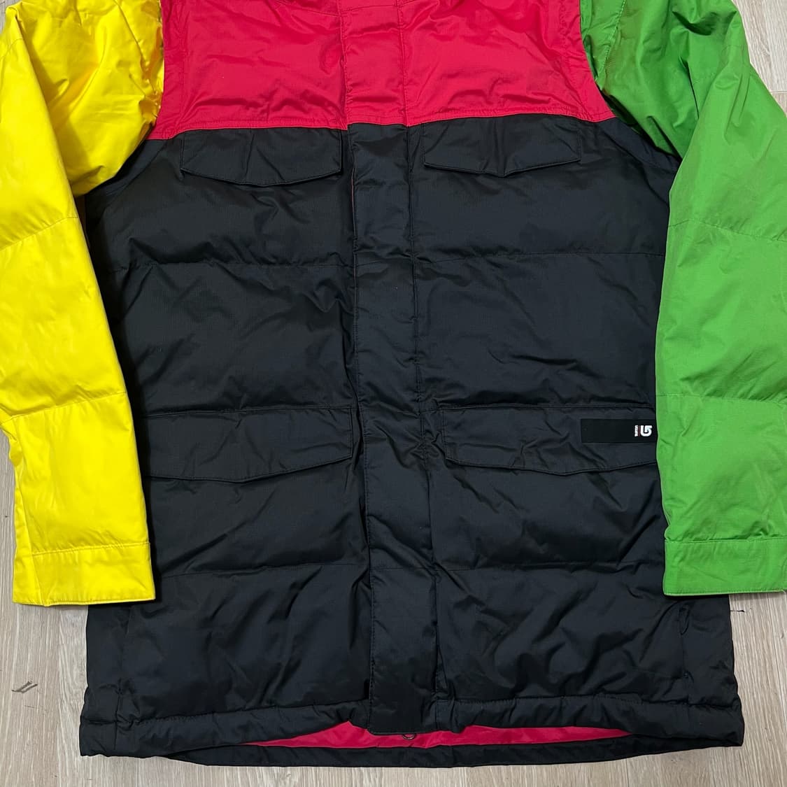 버튼 스포츠 남성 스키복 보드복 푸퍼 스키패딩 L/100  상품이미지3