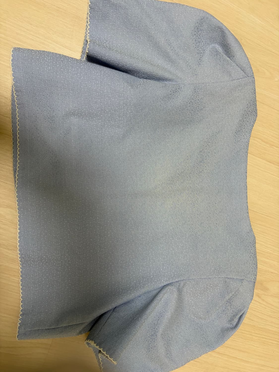 [소프트서울] JACQUARD RIBBON PUFF BLOUSE 상품이미지8