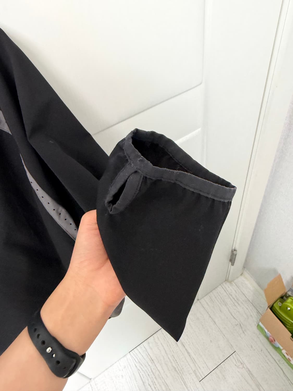 산산기어 러닝 자켓 블랙 22ss 상품이미지7