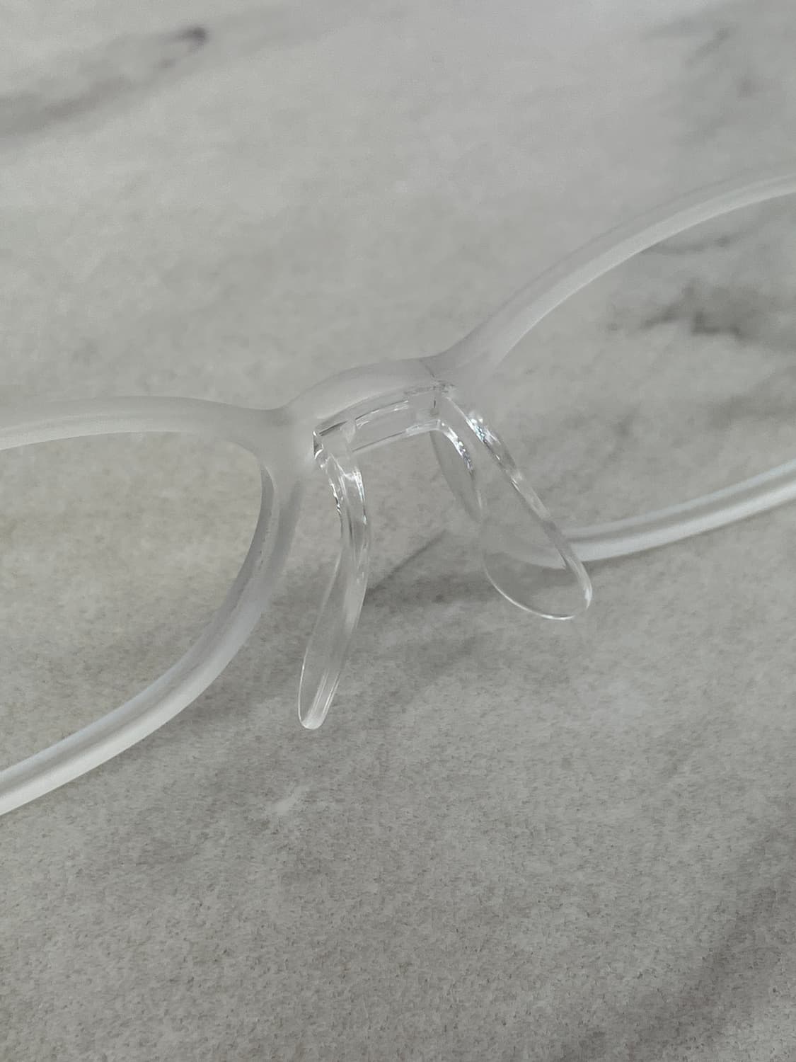 B83 CLOD 경량 클리어 오벌 슬림 뿔테 안경351 상품이미지4