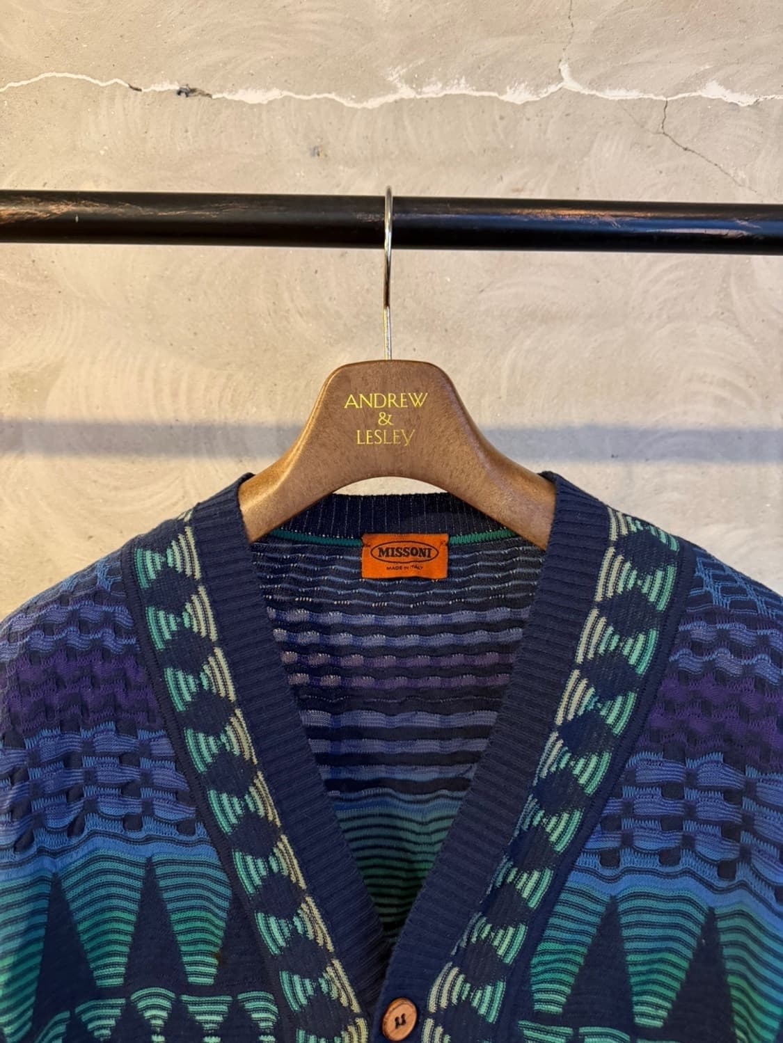 미쏘니 가디건 남성105 상품이미지2